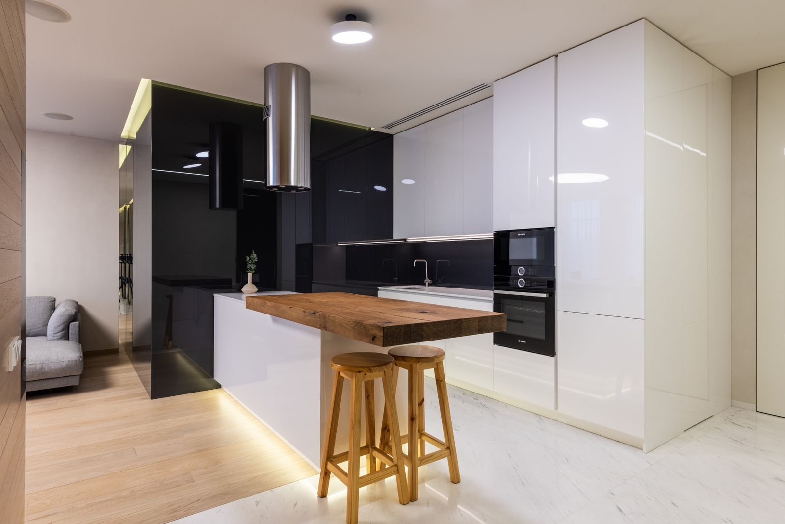 Spotless modern kitchen